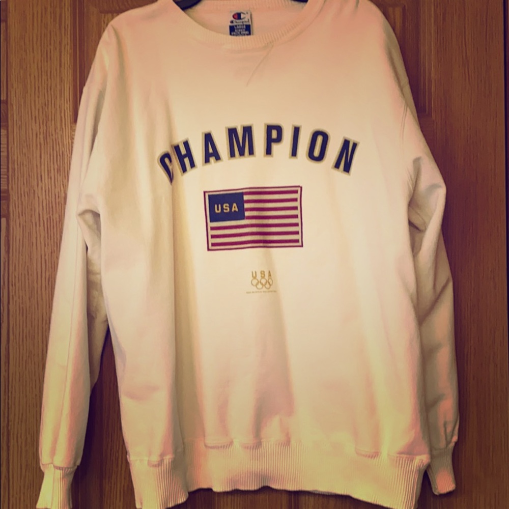 Vintage champion cotton sweatshirt